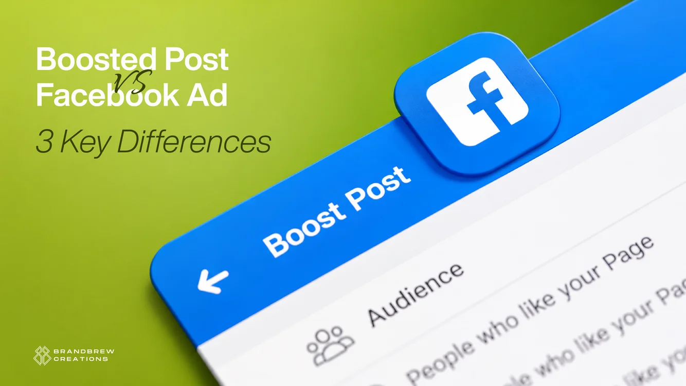 boosted post vs facebook ad